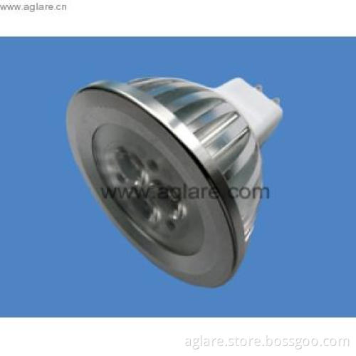 High Power LED Bulb with Cree XP-Q4LED, 3x1W Power Dissipation